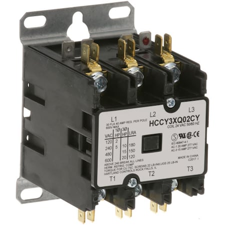 Contactor 3P 30/40A 24V